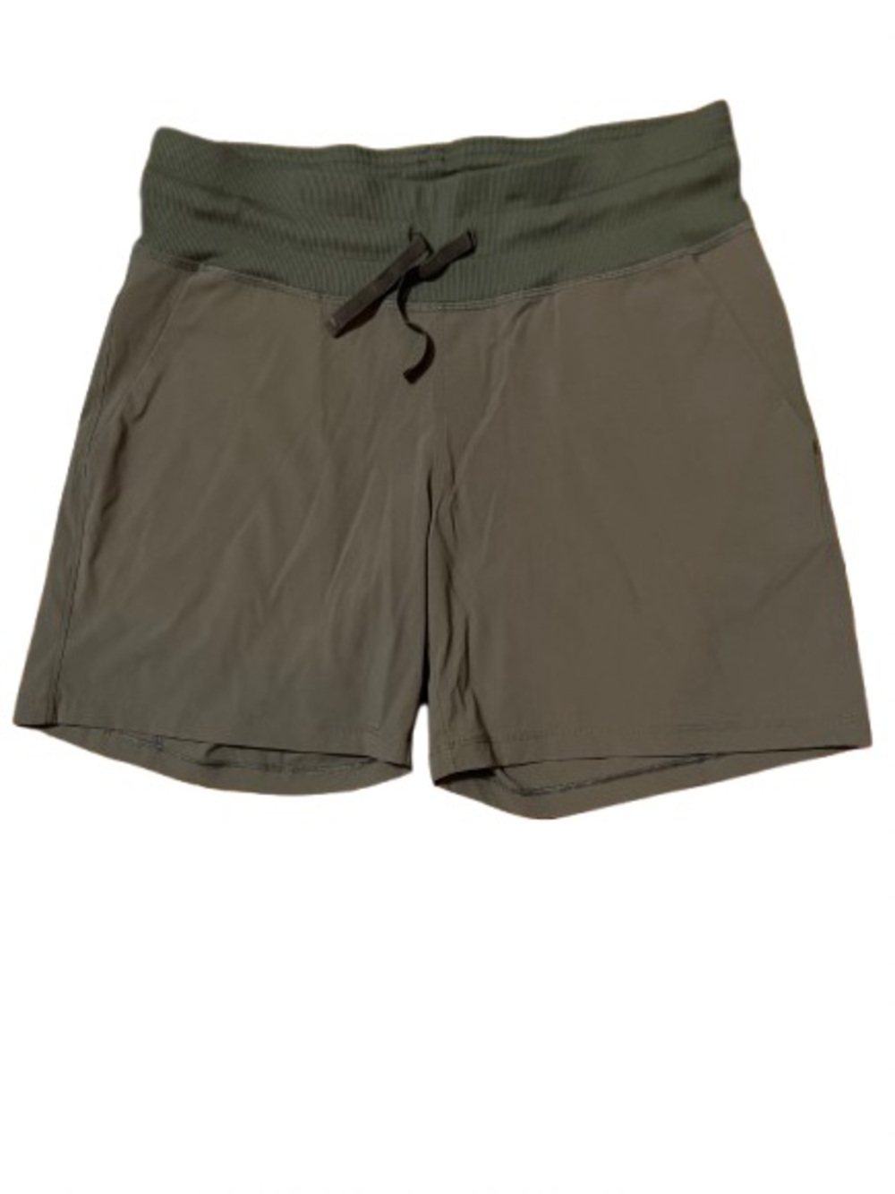 Tuff Athletics Women’s Olive Green Pull-On Athletic Shorts Size Small